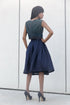 Midnight Silk Skirt