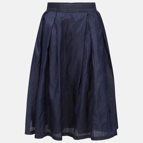 Midnight Silk Skirt