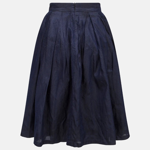 Midnight Silk Skirt