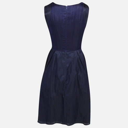 Midnight Silk Dress