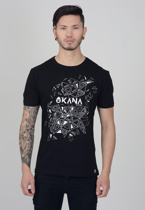 Graphic T-shirt – Sort