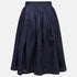 High Waist Silk Skirt